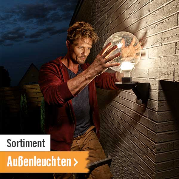 Außenleuchten im HORNBACH Onlineshop