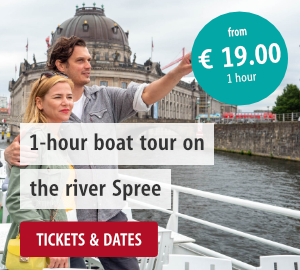 1-hour boat tour in Berlin on the river Spree