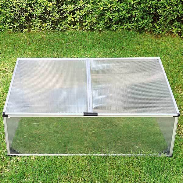 Einzel-Frühbeet 100 x 60 x 40/30 cm