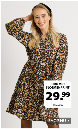 Jurk met bloemenprint