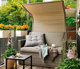 Dehner Markenqualität Sun-Lounge Mainau