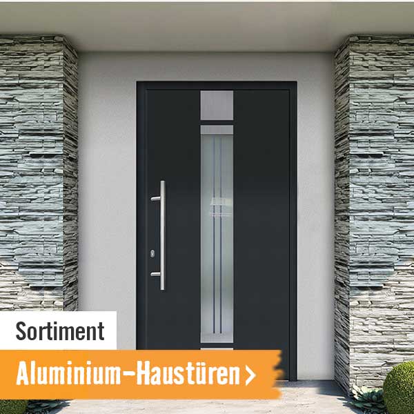 Aluminiumhaustüren im HORNBACH Onlineshop