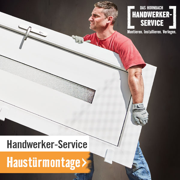 HORNBACH Handwerker-Service: Haustürmontage