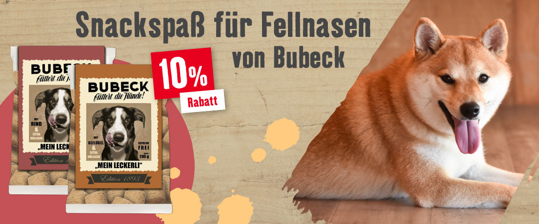 10% auf Snacks von Bubeck