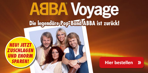 ABBA - Voyage: Die legendäre Pop-Band ABBA ist zurück!