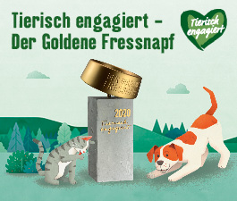 Goldener Fressnapf