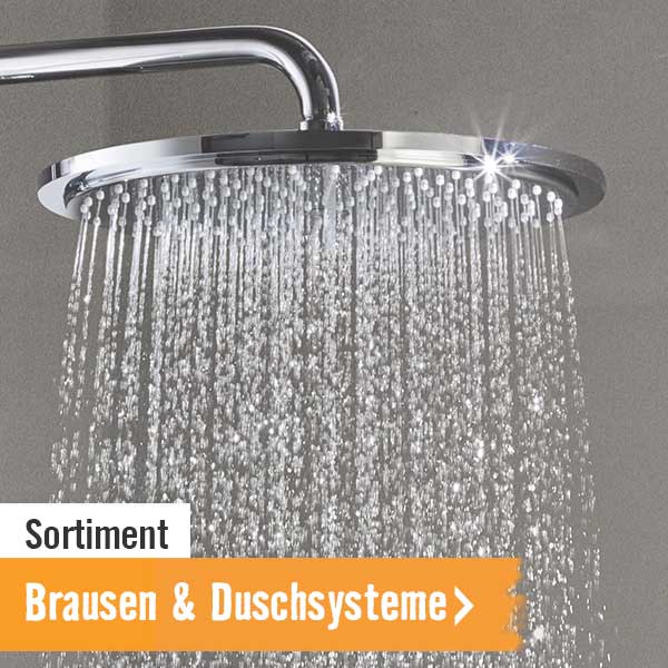 Brausen im HORNBACH Onlineshop