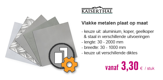 Vlakke metalen platen op maat | HORNBACH