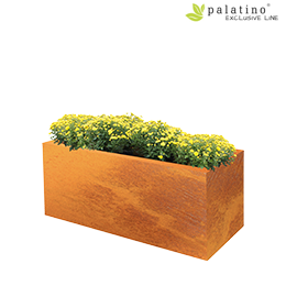 PALATINO Plantenbak Lotte Cortenstaal roest 120x40x50 cm | HORNBACH