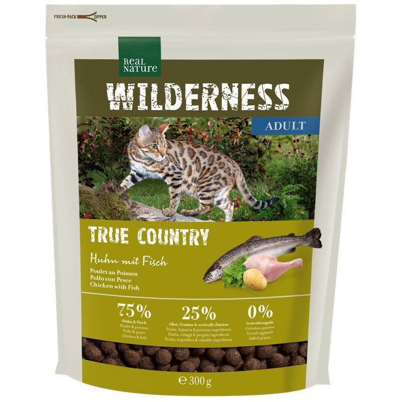 REAL NATURE WILDERNESS True Country Adult Huhn mit Fisch 300g