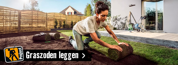 Graszoden leggen | HORNBACH