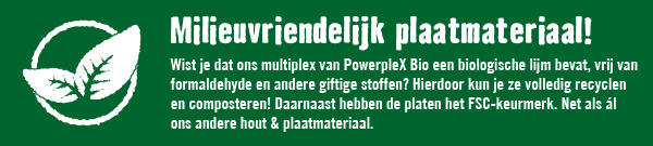 PowerpleX Bio - milieuvriendelijk & biologisch plaatmateriaal | HORNBACH