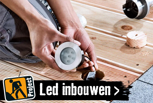 ledverlichting in terras inbouwen | HORNBACH