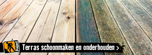 Terras schoonmaken en onderhoduen | HORNBACH