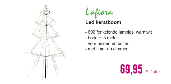 LAFIORA LED kerstboom hoogte 3 meter | HORNBACH