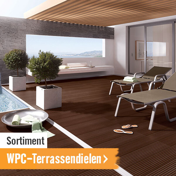 WPC Terrassendielen im HORNBACH Onlineshop