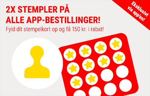 Dobbelt stempler!