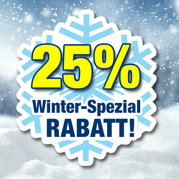 Ihren WINTER-SPEZIAL-RABATT hier sichern »