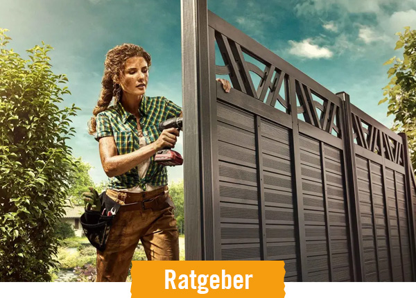 HORNBACH Ratgeber Gartenzäune und Sichtschutz bauen