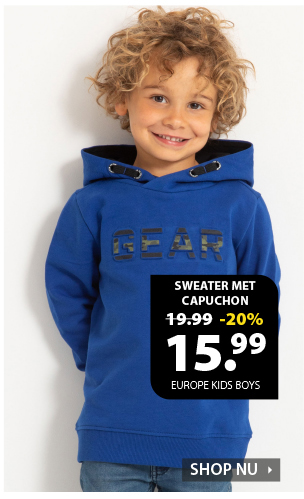 Sweater met capuchon