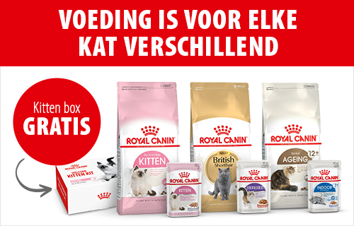 Royal Canin voeding is voor elke kat verschillend!