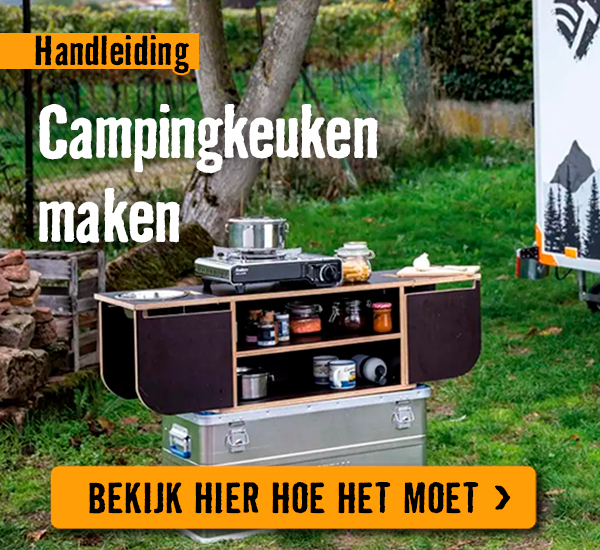 Mobiele campingkeuken maken | HORNBACH