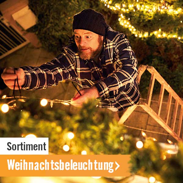 Weihnachtsbeleuchtung im HORNBACH Onlineshop