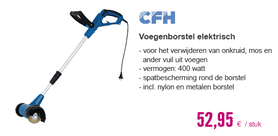 CFH Voegenborstel elektrisch EFB675 | HORNBACH