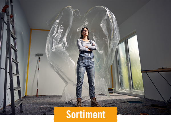 Sortiment Abdeckfolien