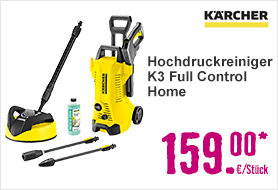 Hochdruckreiniger Kärcher K 3 Full Control Home