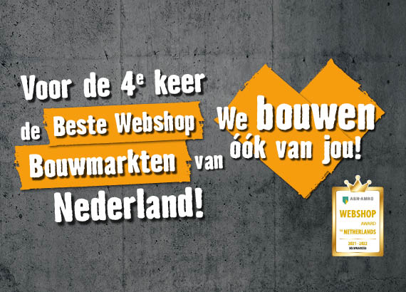 Al 4 keer de Beste Webshop Bouwmarkten van Nederland! | HORNBACH