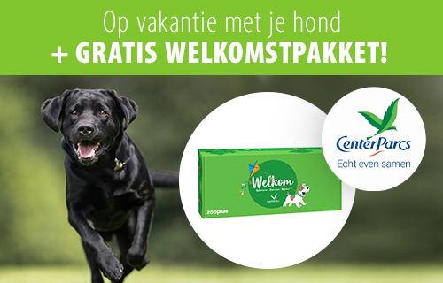 Vier vakantie met je hond bij Center Parcs - Gratis welkomstpakket