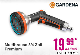 Gardena Multibrause 3/4 Zoll Premium