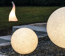 HEITRONIC® Leuchtkugel Mundan, granit