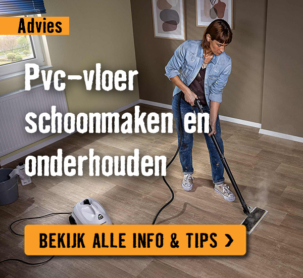 PVC-vloer schoonmaken en onderhouden | HORNBACH