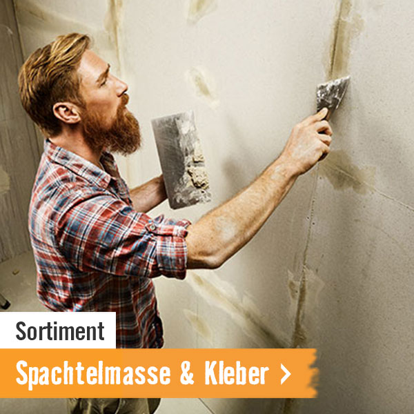 Spachtelmasse und Kleber im HORNBACH Onlineshop