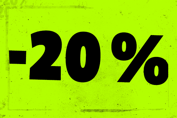 20% AUF ALLES