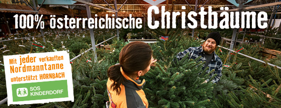 Christbaumverkauf bei HORNBACH