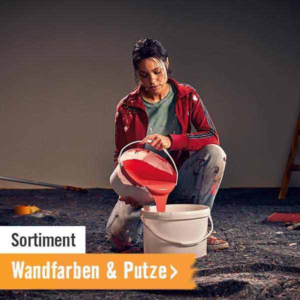 Wandfarben und Putze im HORNBACH Onlineshop