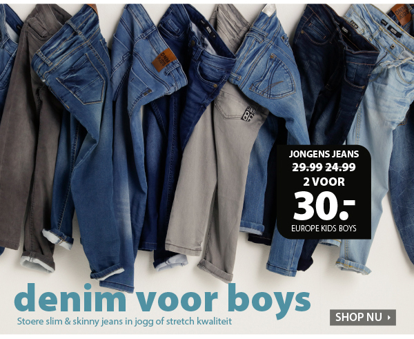 Denim voor boys