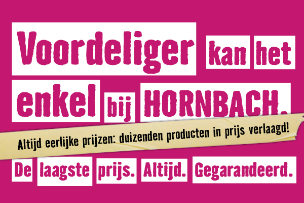 Altijd eerlijke prijzen: duizenden producten in prijs verlaagd! | HORNBACH