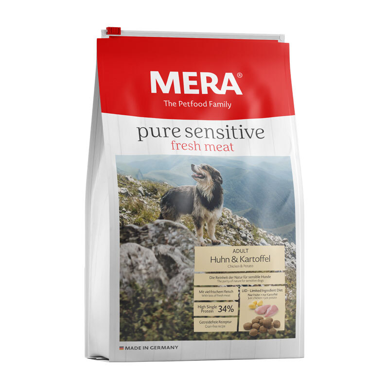 Mera Pure Sensitive fresh meat Adult Huhn & Kartoffell 4kg