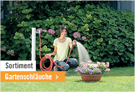 Sortiment Gartenschläuche