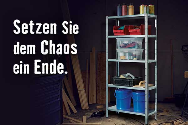 Einlagerung & Aufbewahrung im HORNBACH Onlineshop