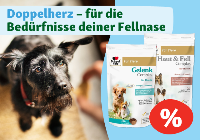 Doppelherz für Hunde