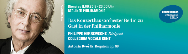 Anzeige: Konzerthaus Berlin // Berliner Philharmonie