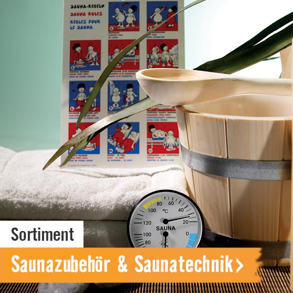 Saunazubehör & Saunatechnik im HORNBACH Onlineshop