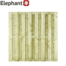 ELEPHANT Schutting Bristol Grenen FSC glad geïmpregneerd 180x180 cm | HORNBACH