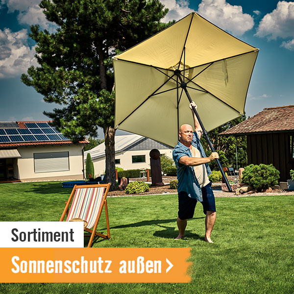 Sonnenschutz außen im Onlineshop