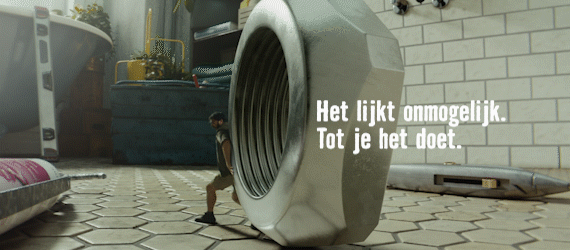 Het lijkt onmogelijk. Tot je het doet . HORNBACH